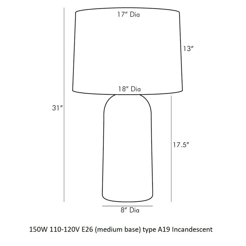 Serena Table Lamp