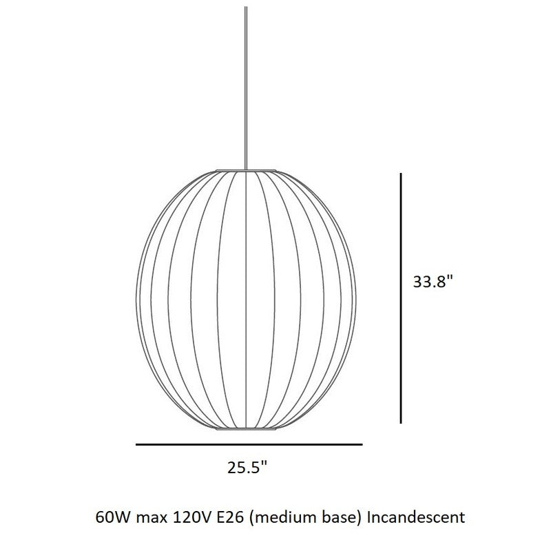 Pearl White / Large: 25.5 in diameter Knit-Wit Pendant Light OPEN BOX