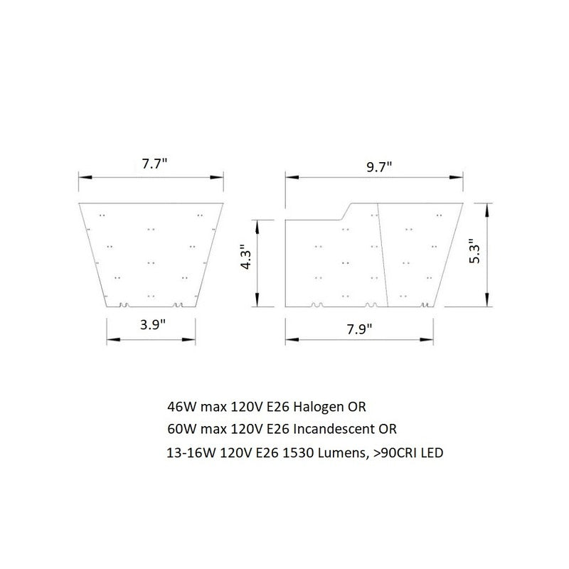 9464 Wall Sconce