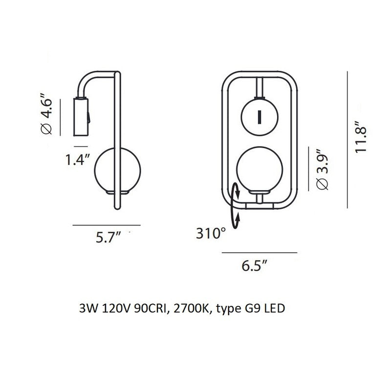 Sircle Wall Light