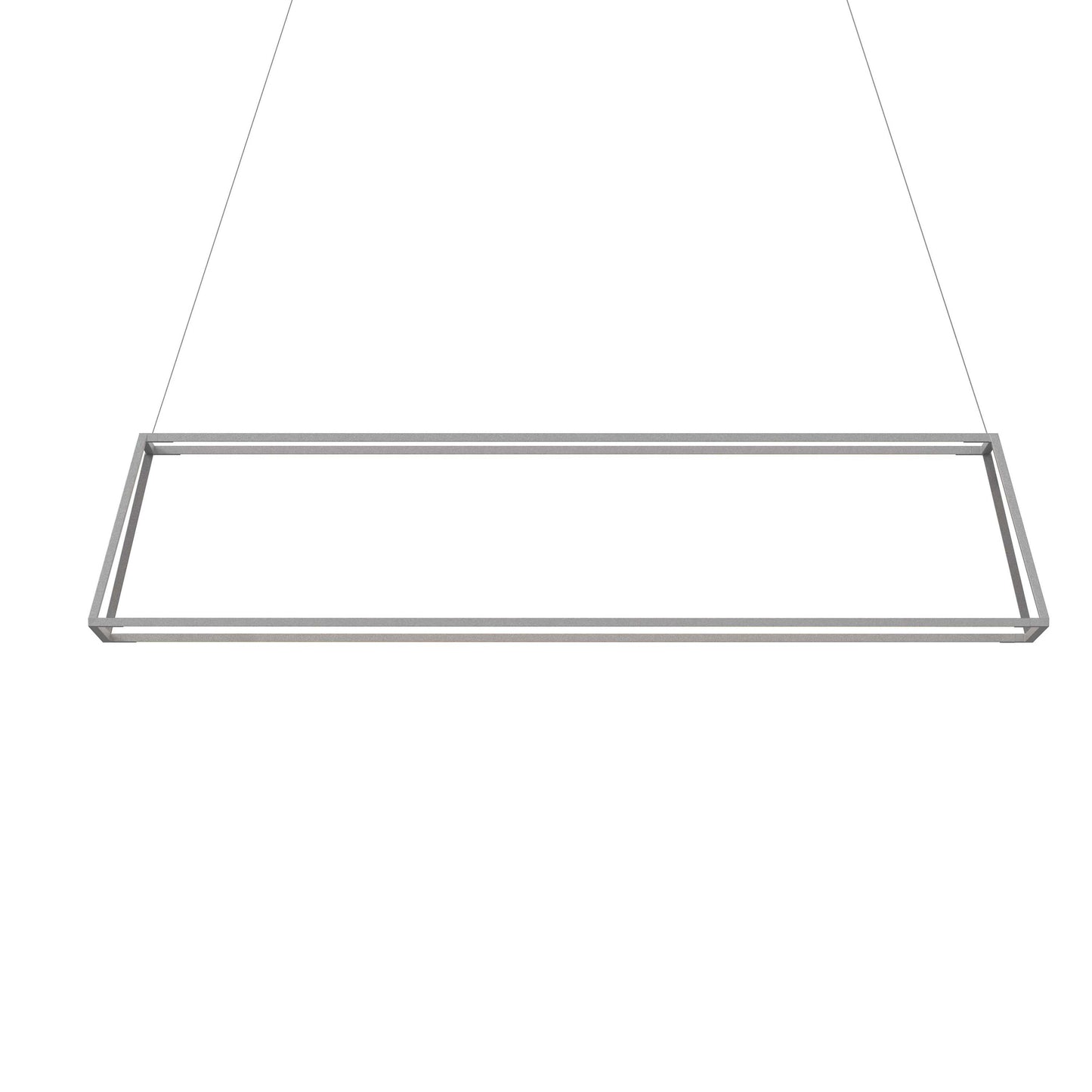 Z-Bar Rise Rectangle Pendant Light