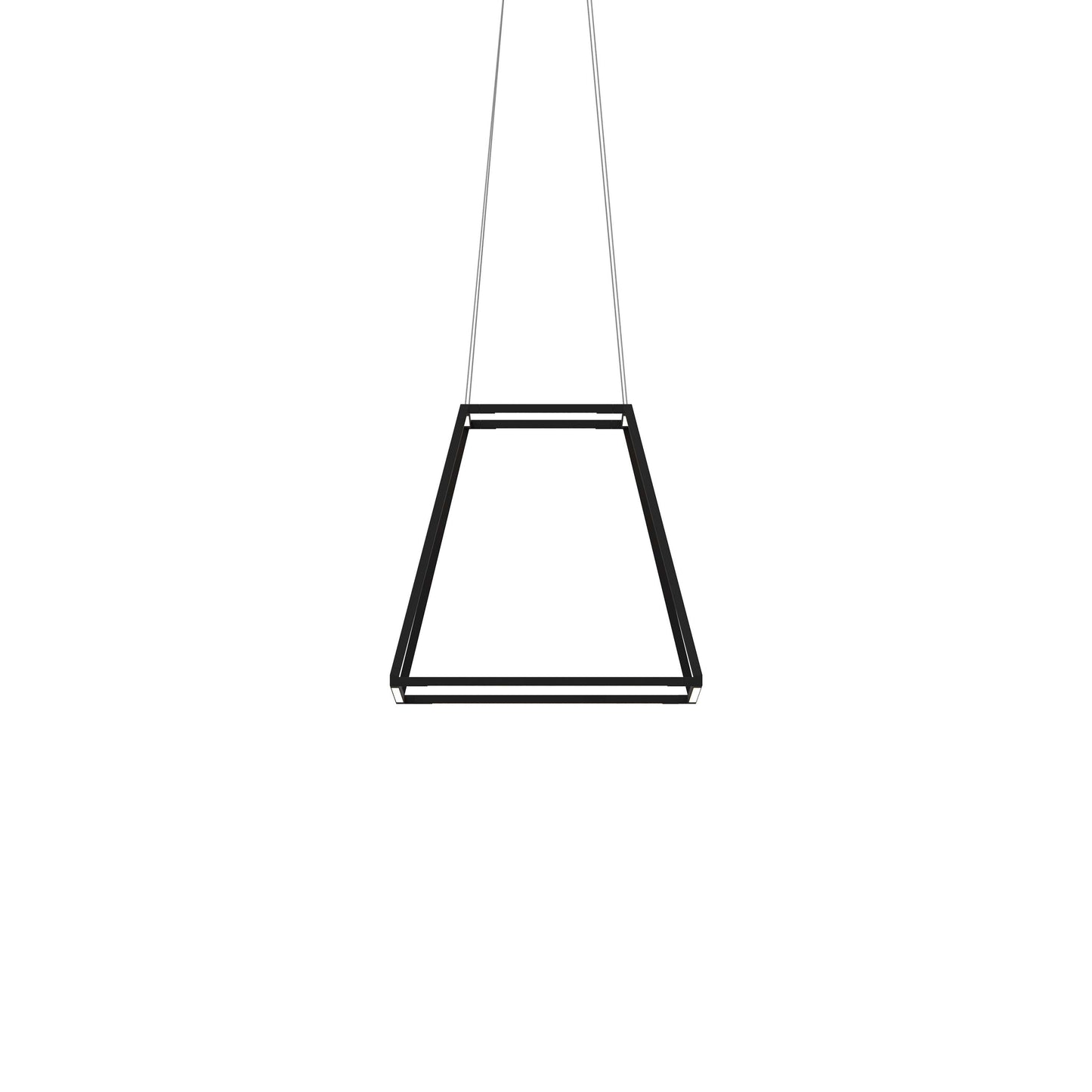 Z-Bar Rise Square Pendant Light
