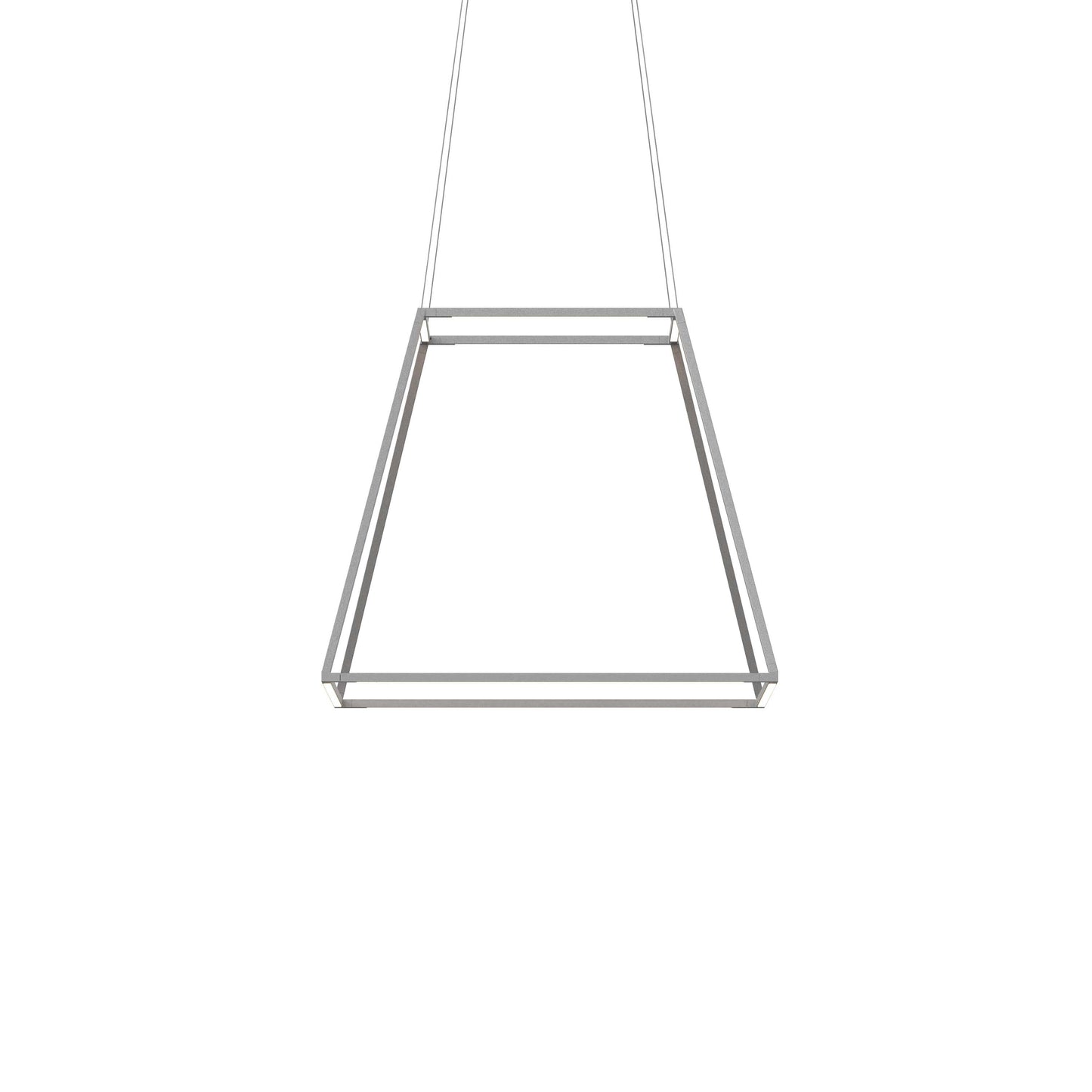 Z-Bar Rise Square Pendant Light