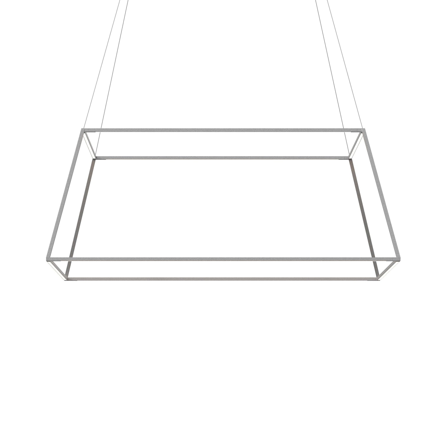 Z-Bar Rise Square Pendant Light