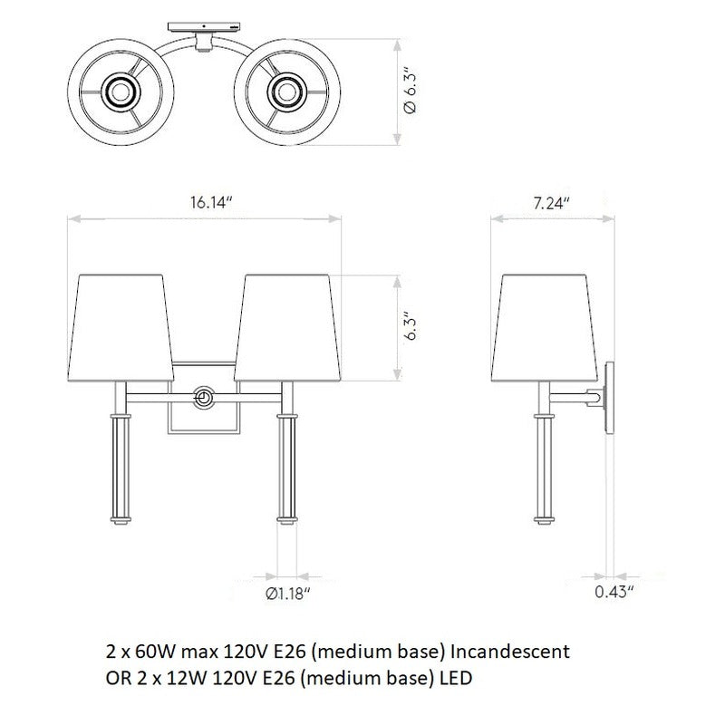 Delphi Wall Sconce