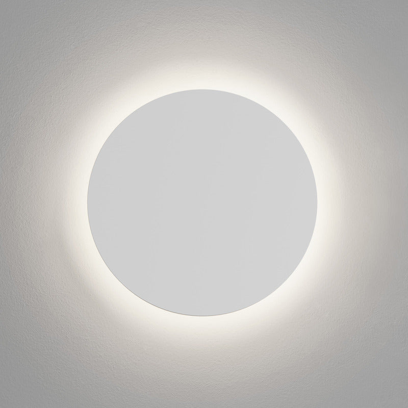 Small: 9.8 in width Eclipse Round LED Wall Sconce OPEN BOX