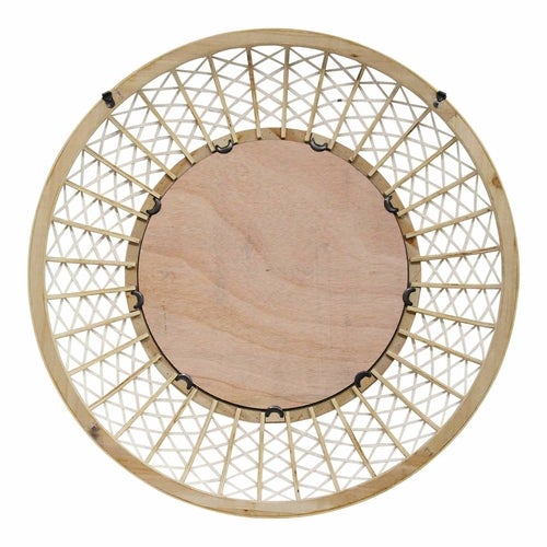 33.5" Woven Rattan Mirror - Novus Decor Wall Decor