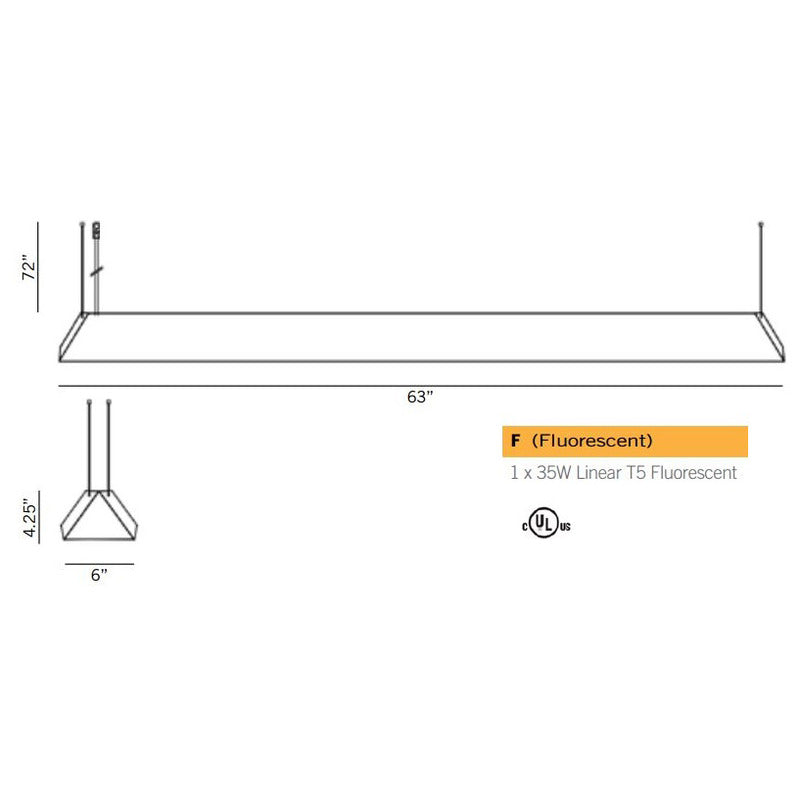 Top Long Pendant Light