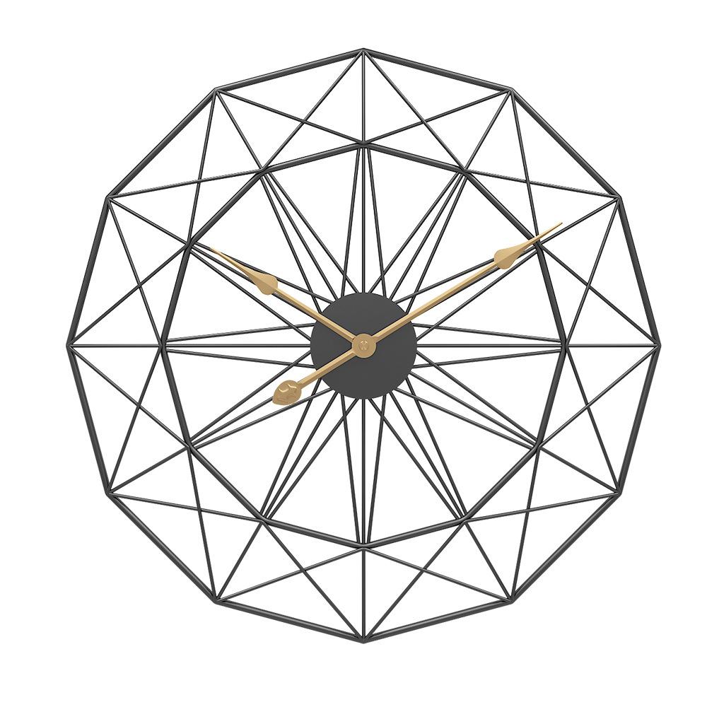 Polygonal Wall Art Clock