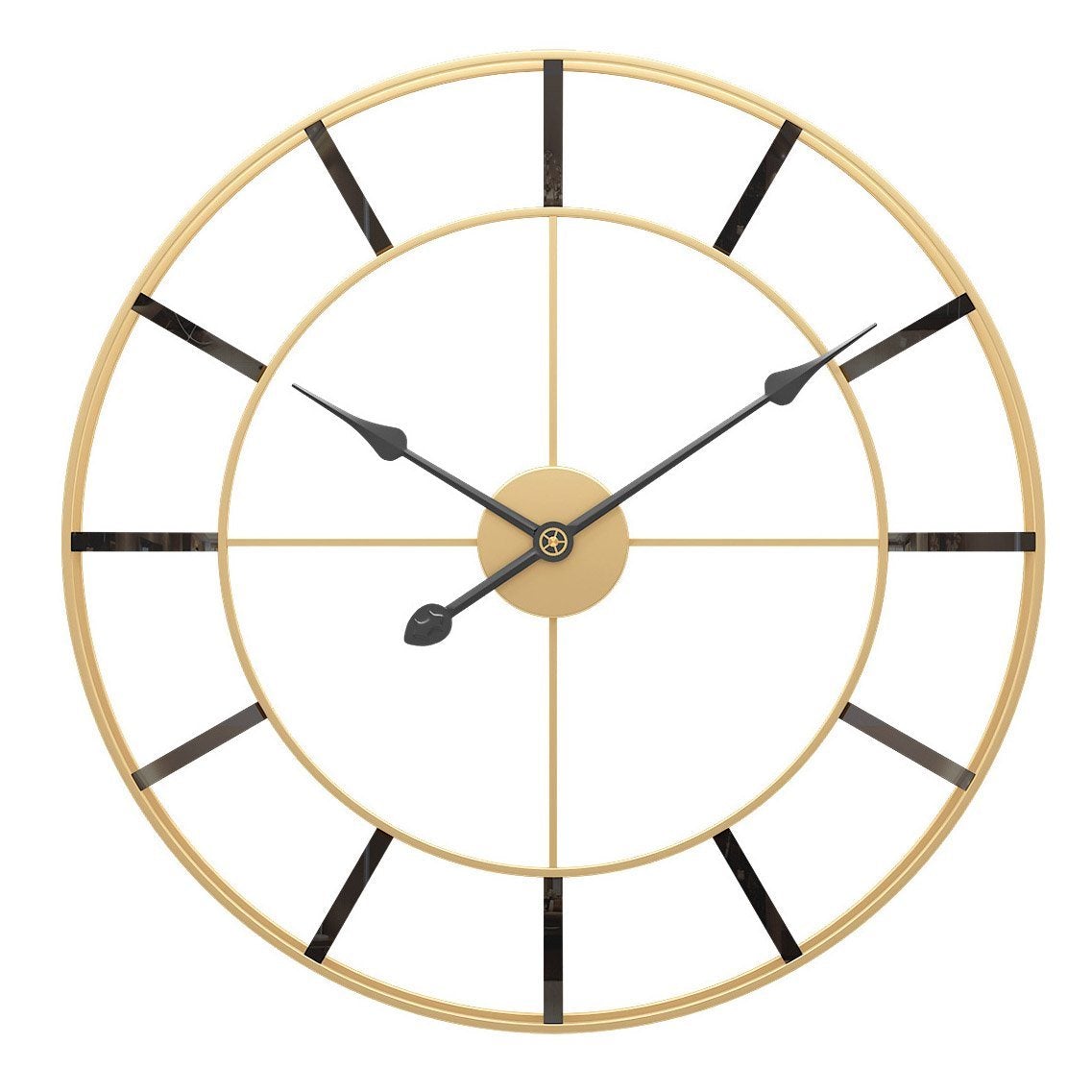 Minimalism Oversized Gold Clock