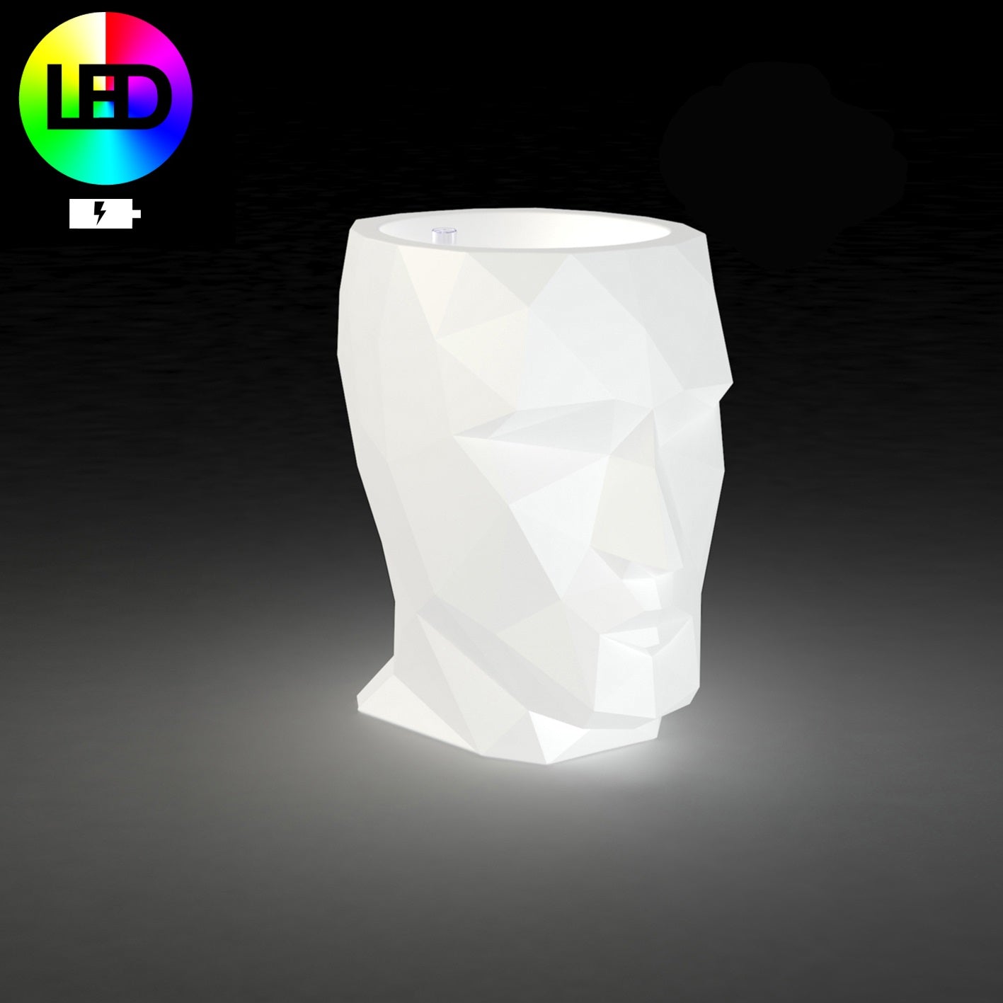Illuminated Adan Planter