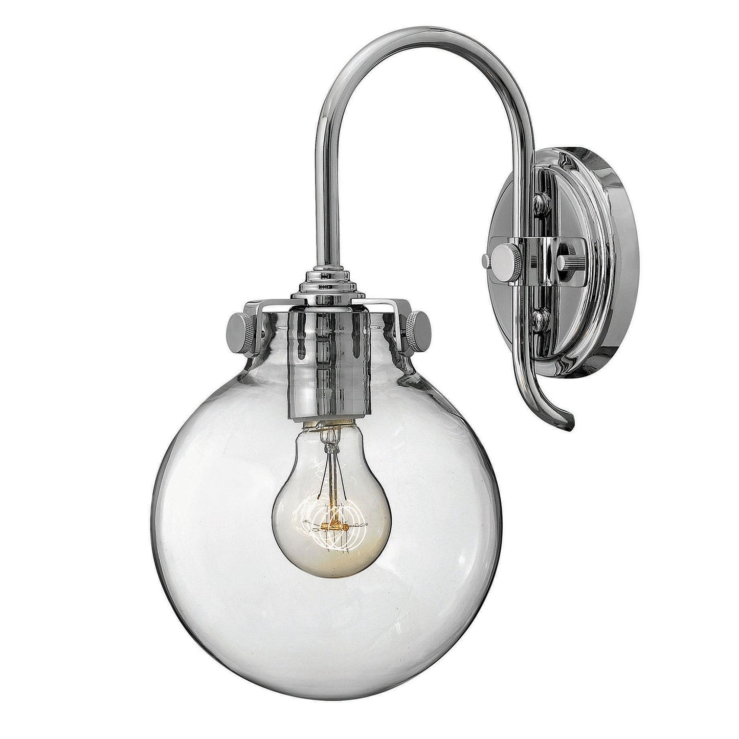 Congress Sconce - Clear Glass