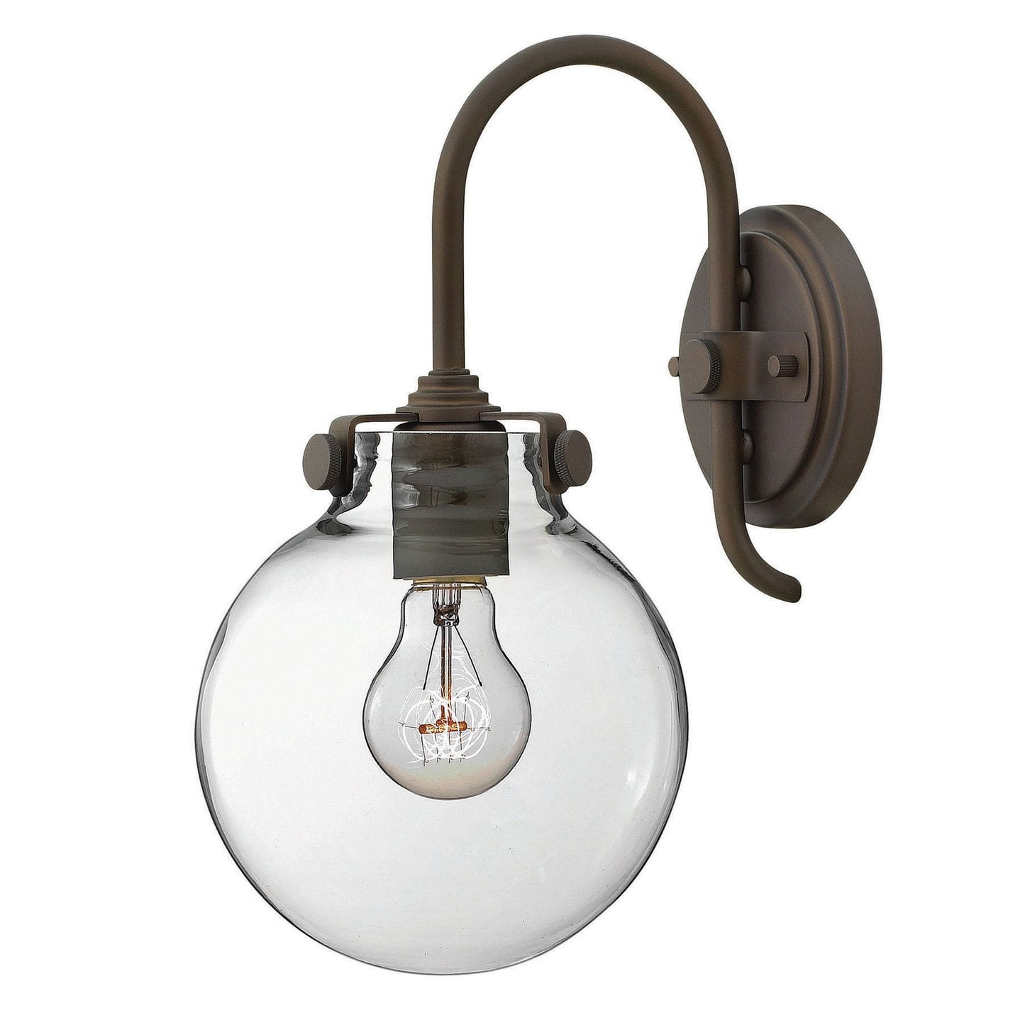 Congress Sconce - Clear Glass