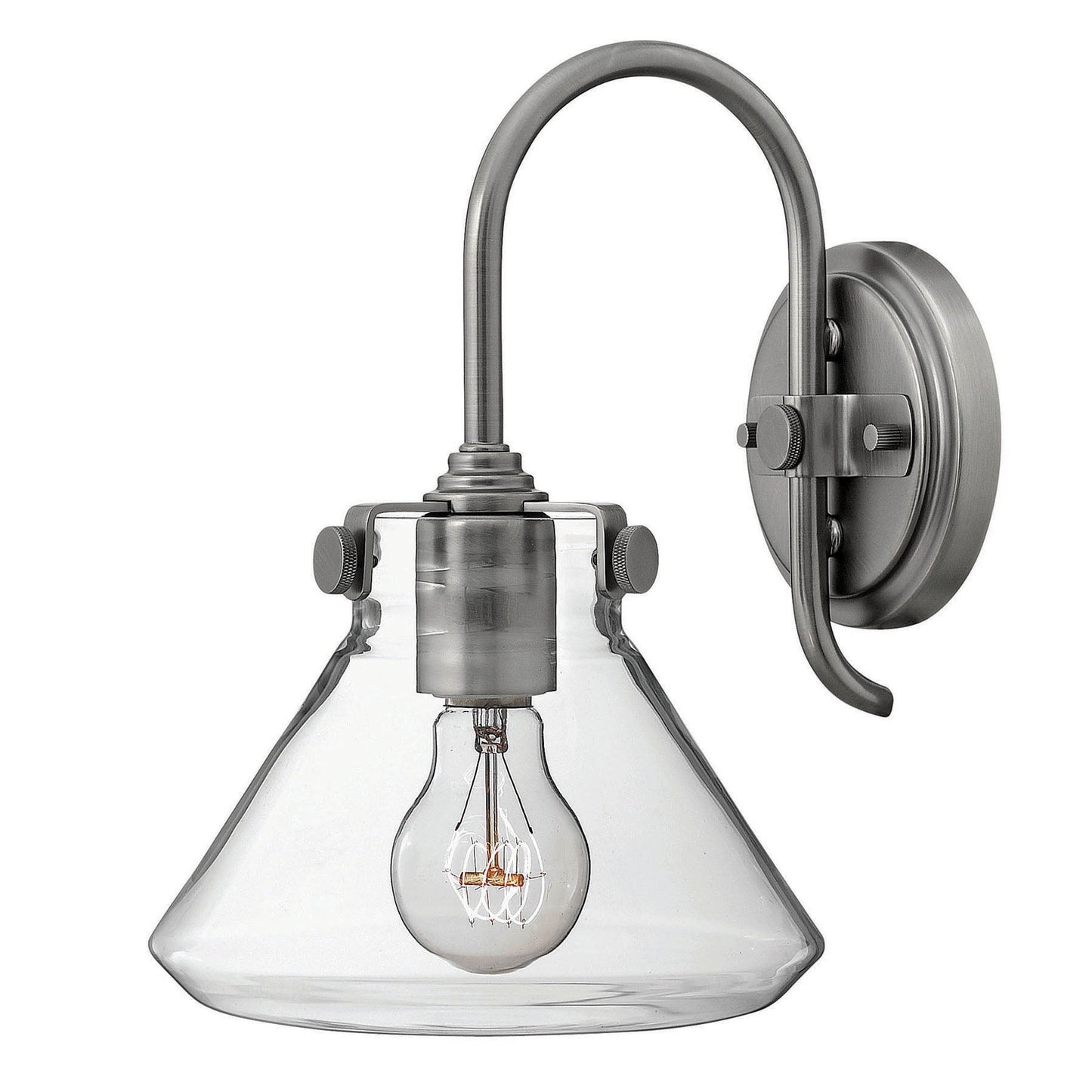 Congress Sconce - Clear Glass