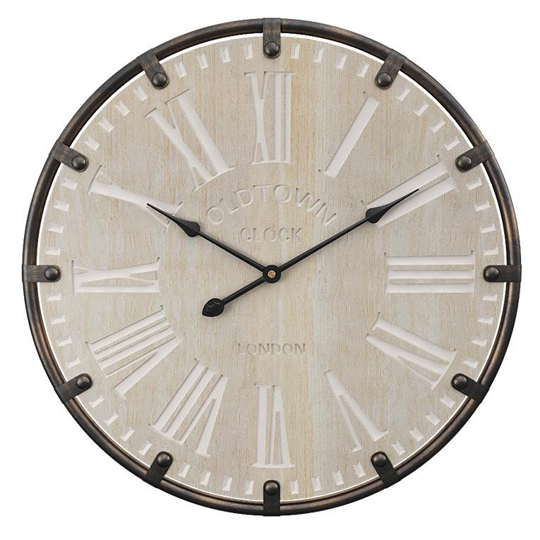 British Style Metal Silent Clock