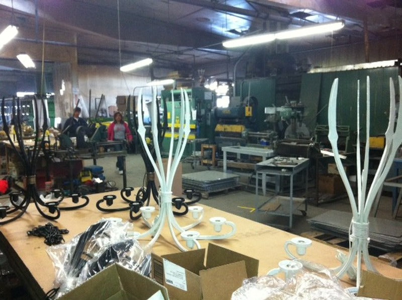 Wired Triton Chandelier