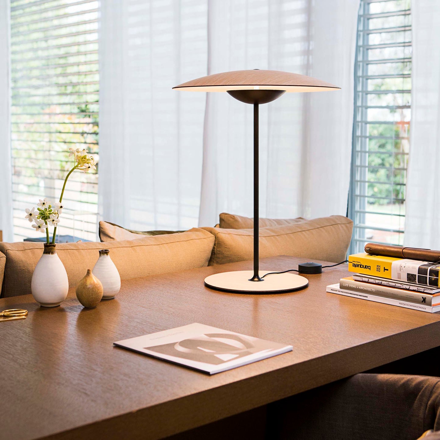 LED Ginger Table Lamp