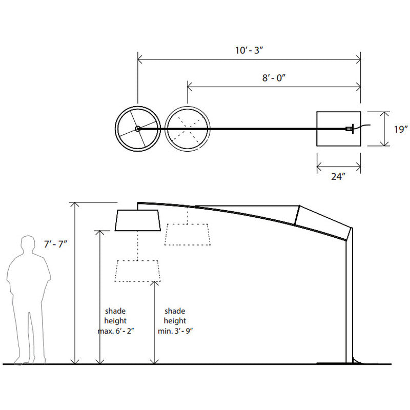 Fons 1 Light LED Floor Lamp