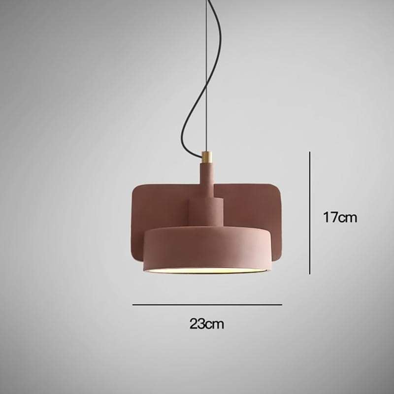 Runa Cement Industrial Pendant Light