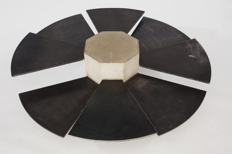 Steel Fan Coffee Table