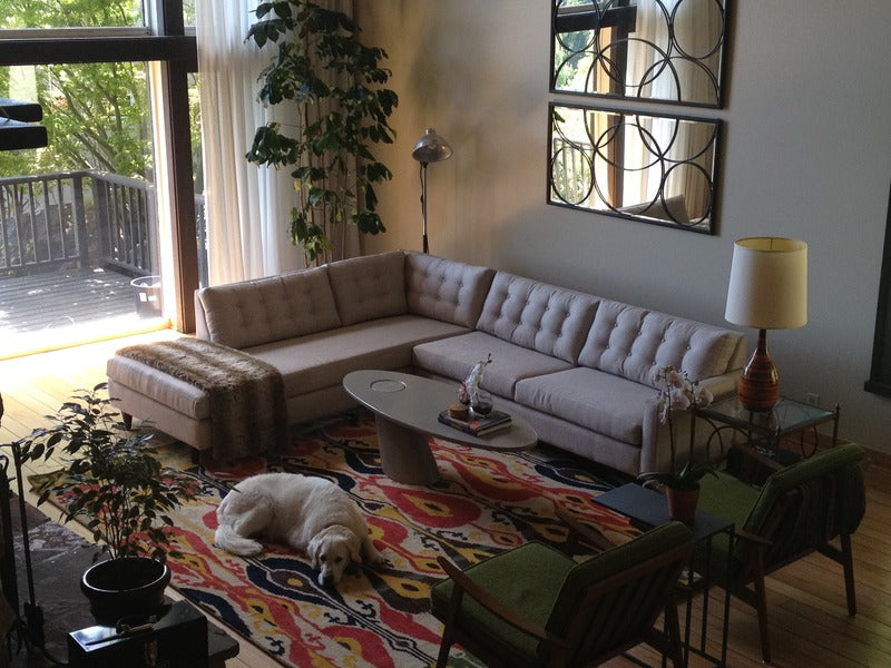 Leaning Coffee Table