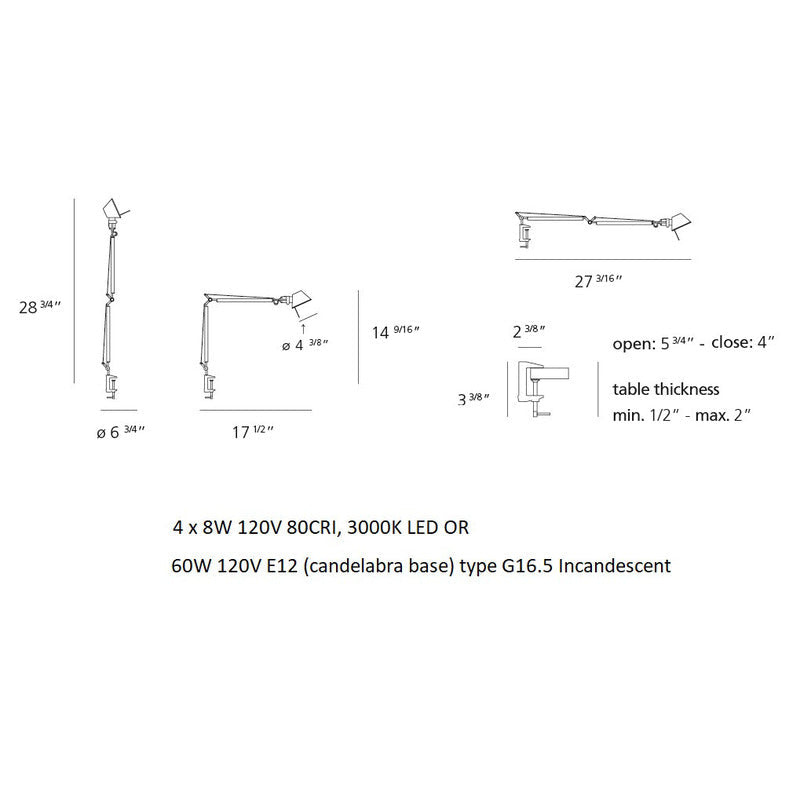 Tolomeo Micro Table Lamp