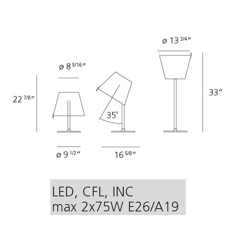 Melampo Table Lamp