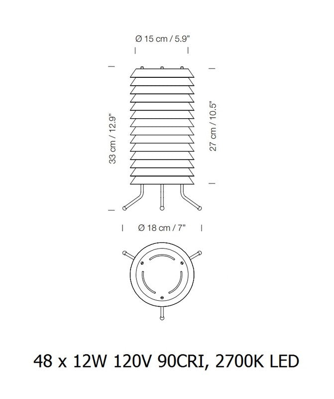Maija 15 LED Table Lamp