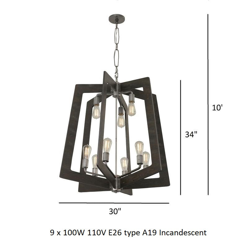 Lofty Two Tier Pendant Light