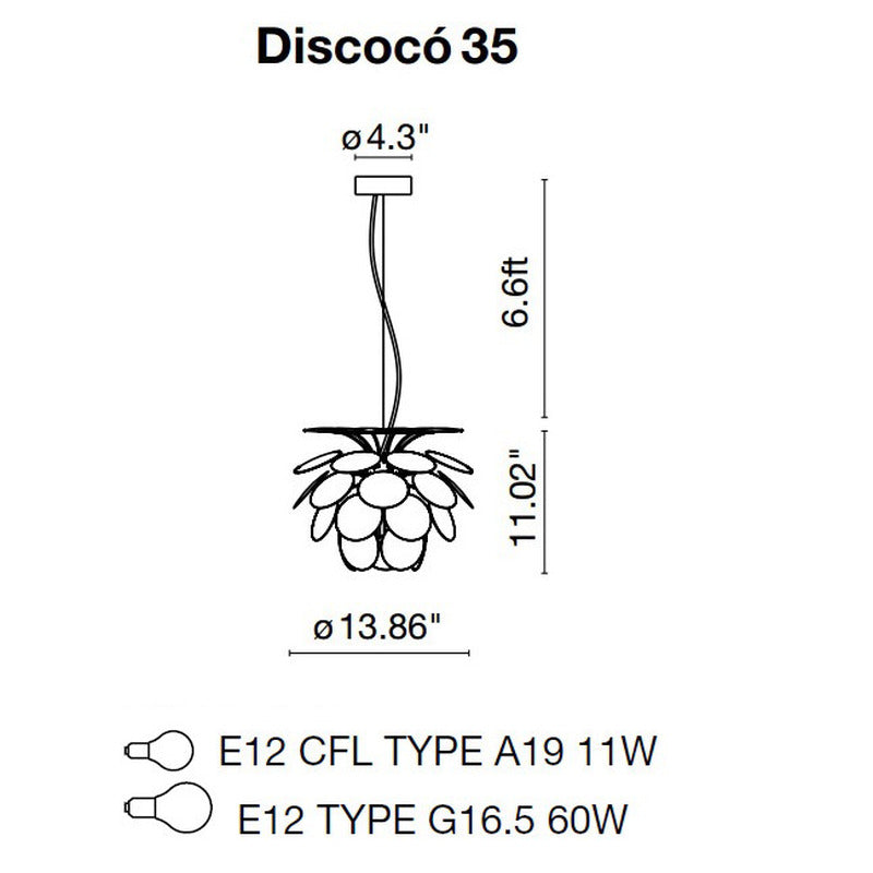 Discoco Pendant Light