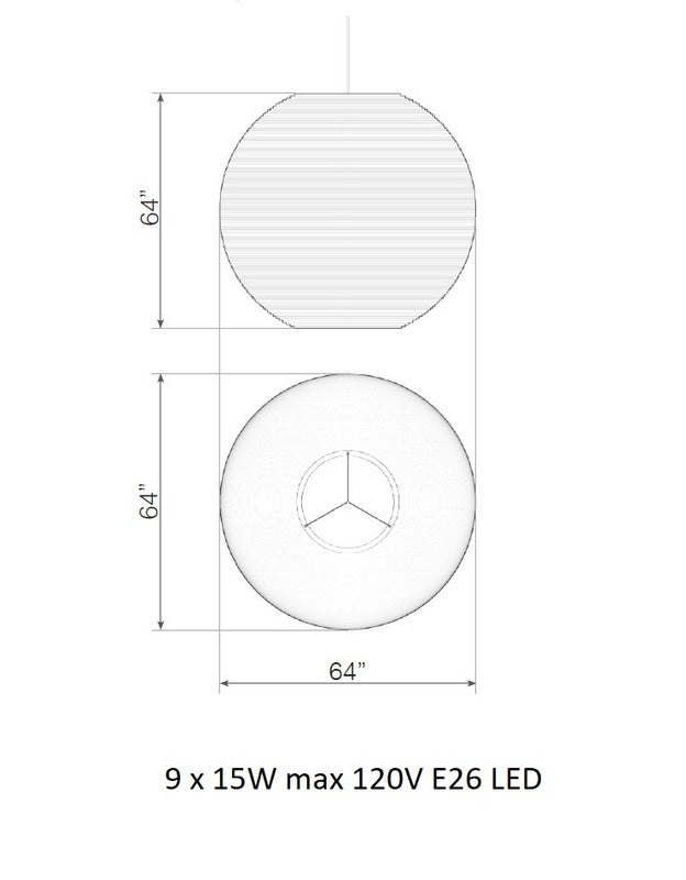Arcturus Scraplight Pendant Light