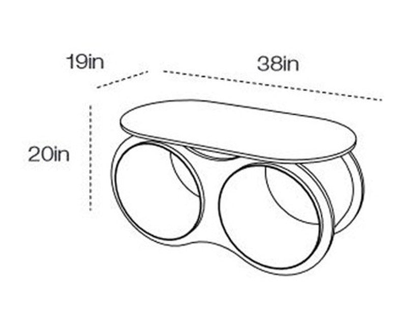 Bolla 2 Coffee Table