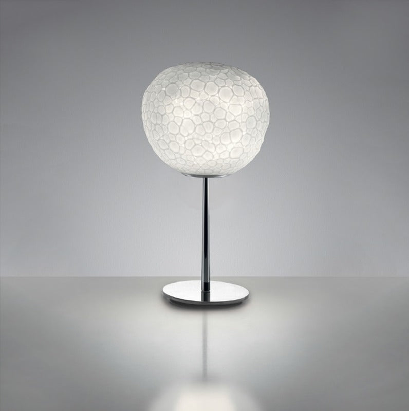 Meteorite Table Lamp with Stem
