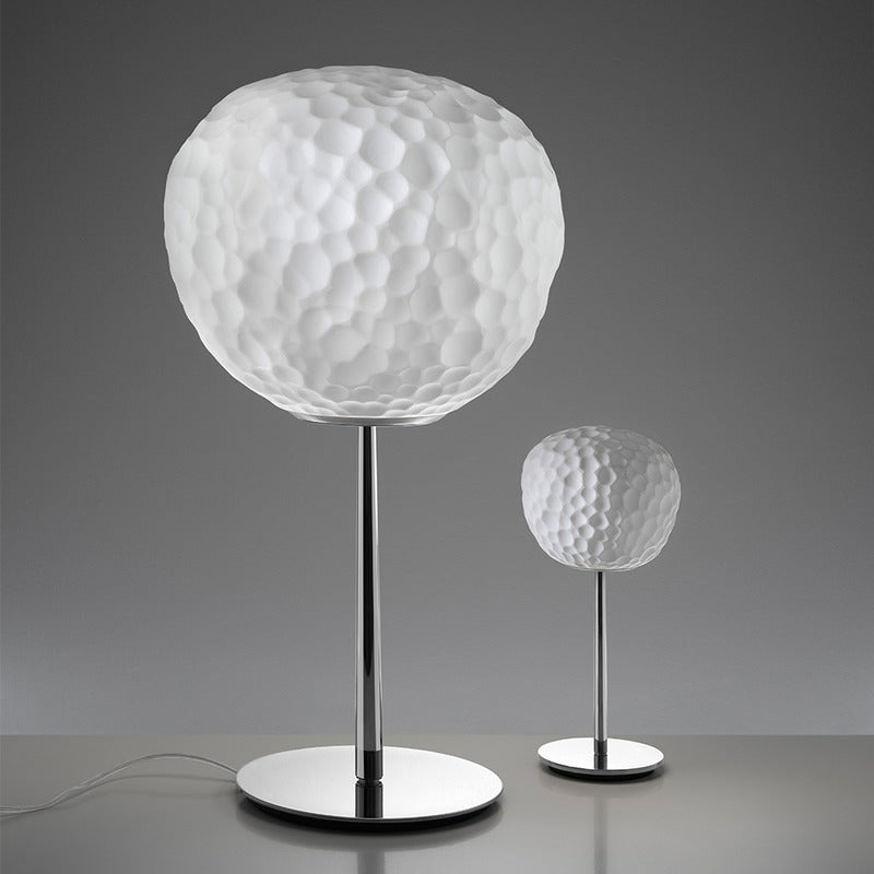 Meteorite Table Lamp with Stem