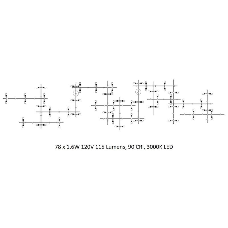 Suspenders Gallery Multi Light Pendant Light