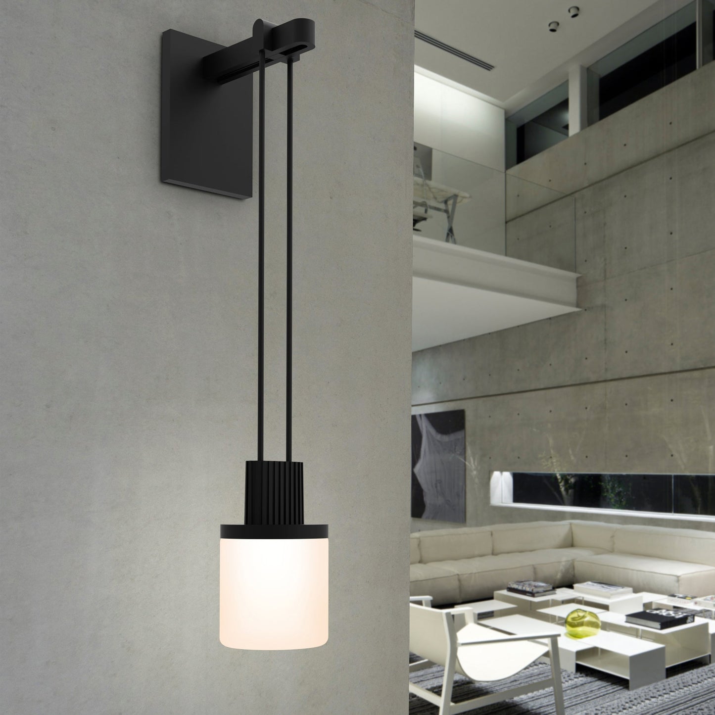 Suspenders Mini Single Wall Light