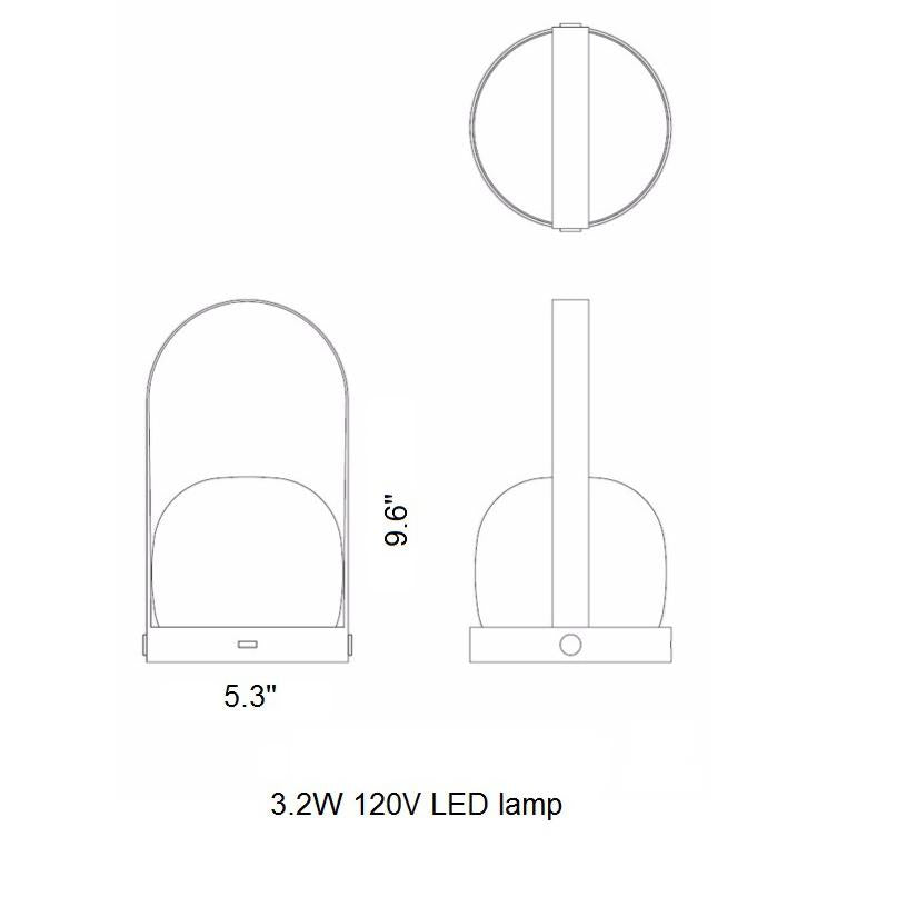 Carrie Portable LED Lamp