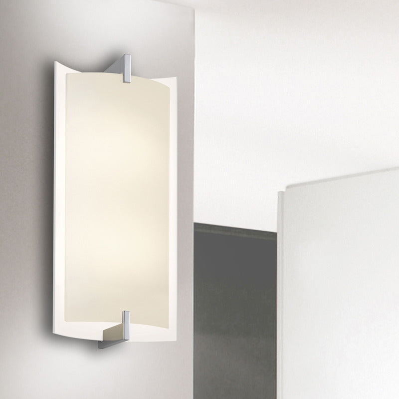 Double Arc Tall Wall Light