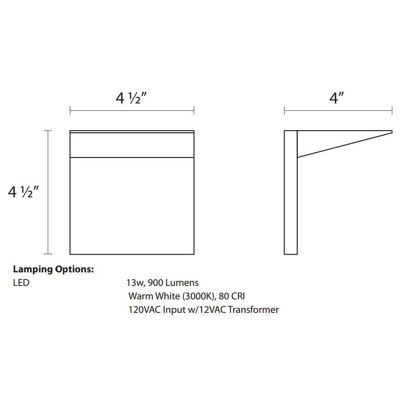 Wedge Wall Light