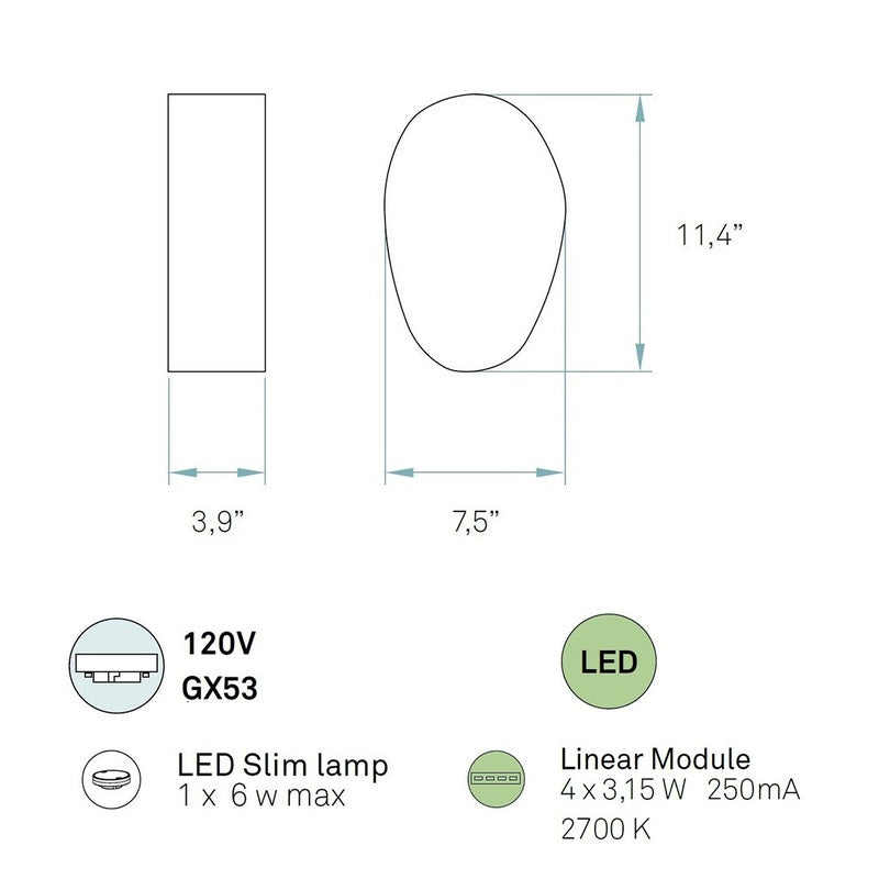 Guijarro G2 Wall Sconce