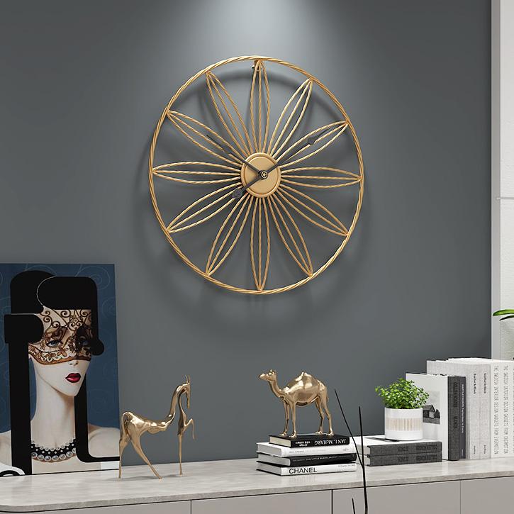 Classic Petal Wall Clock