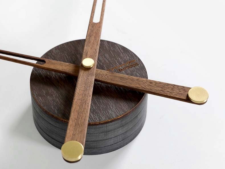 Square Modern Wooden Wall Clock - Novus Decor Wall Decor