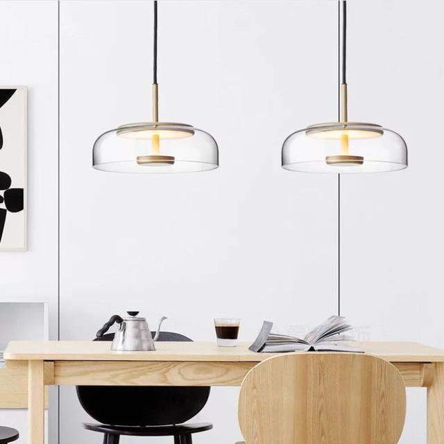 Costa Glass Modern Pendant Light