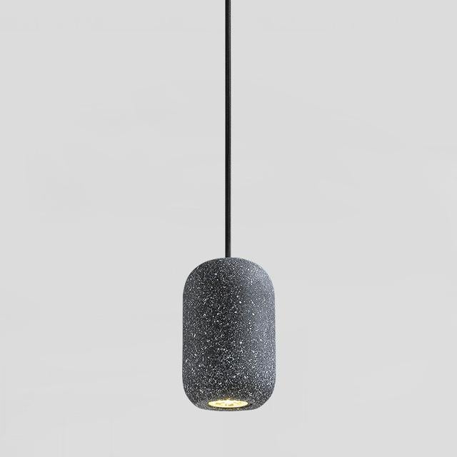 Pave Cement Minimal Pendant Light