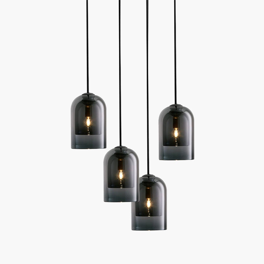 Liva Minimal Glass Pendant Light