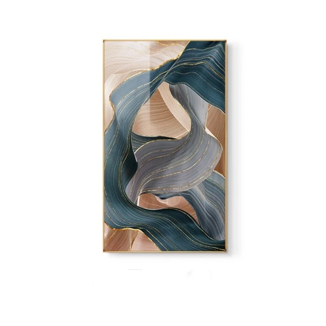 Ribbon in Motion Canvas Print