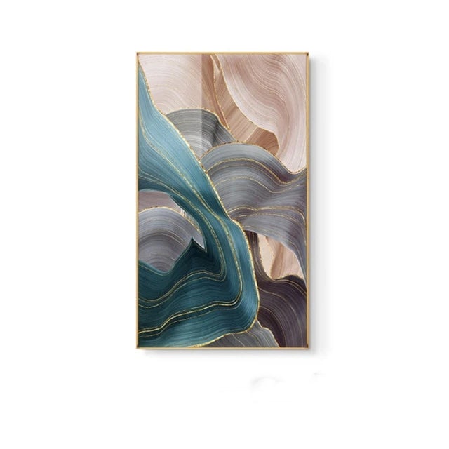 Ribbon in Motion Canvas Print