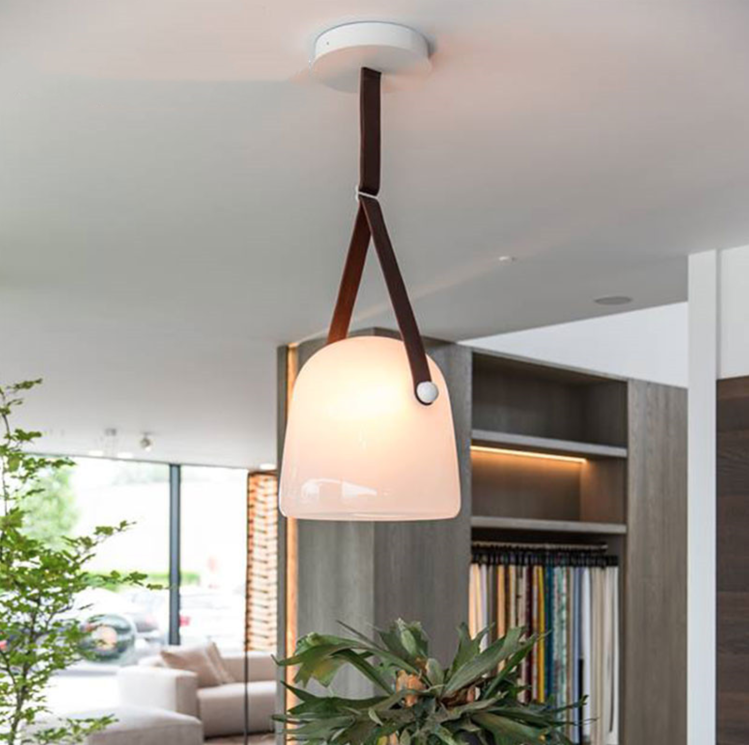 Mona Glass Modern Pendant Light