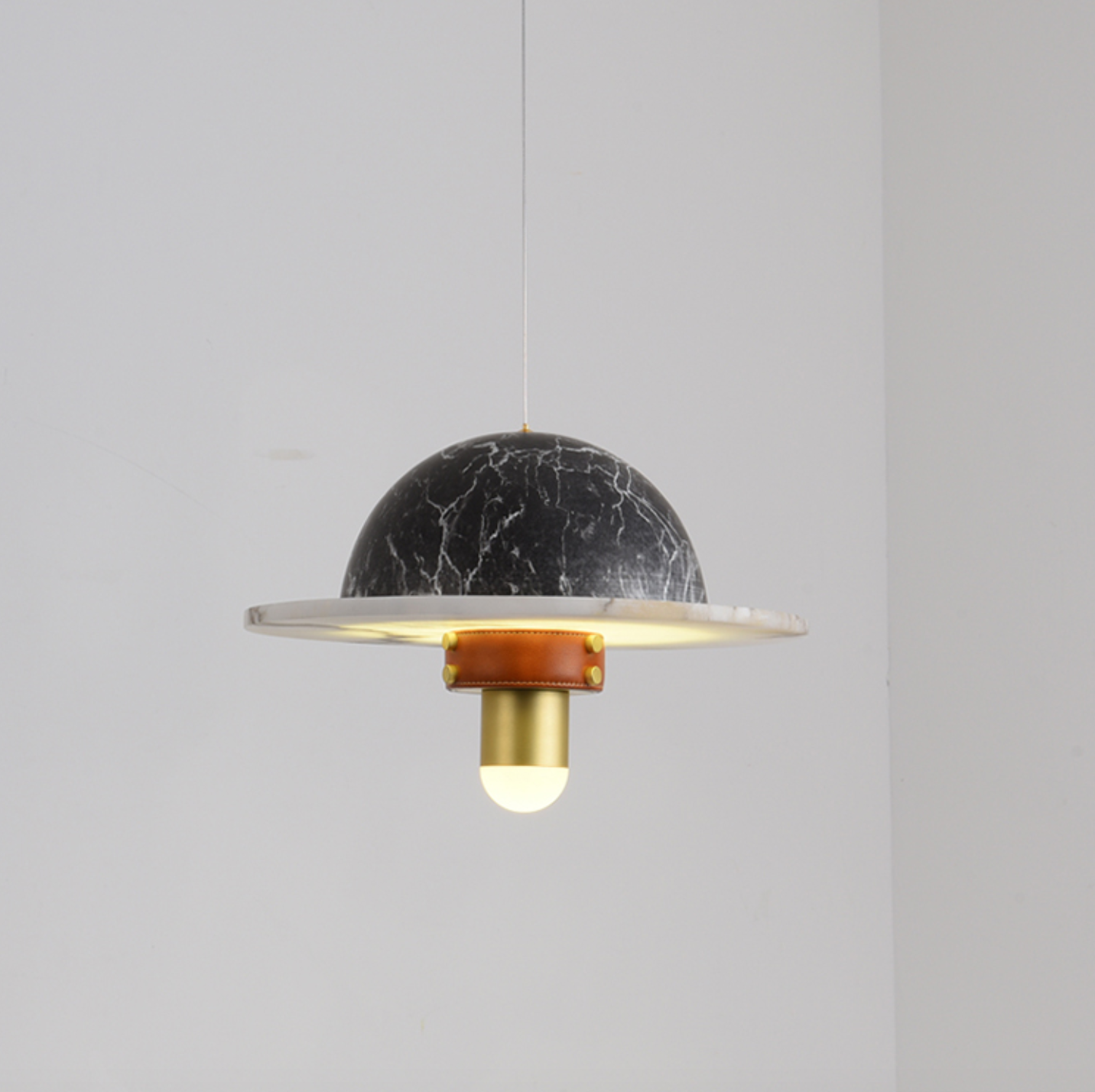Jutta Marble Modern Pendant Light