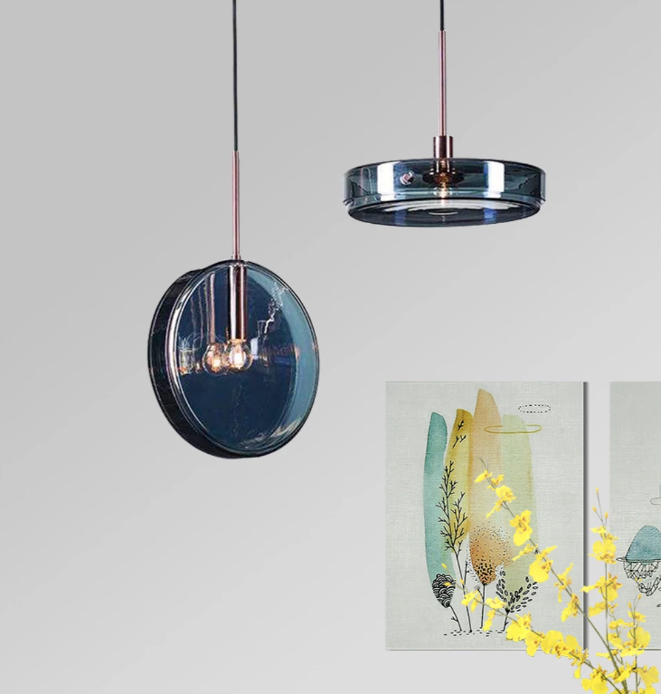 Lucri Minimal Geometric Pendant Light